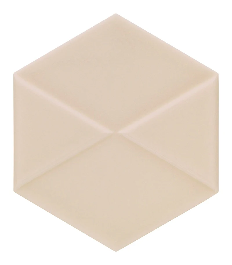 Outfit Hexagon Caramel – Rivestimento Esagonale Tridimensionale Lucido 15x18 - Image 2