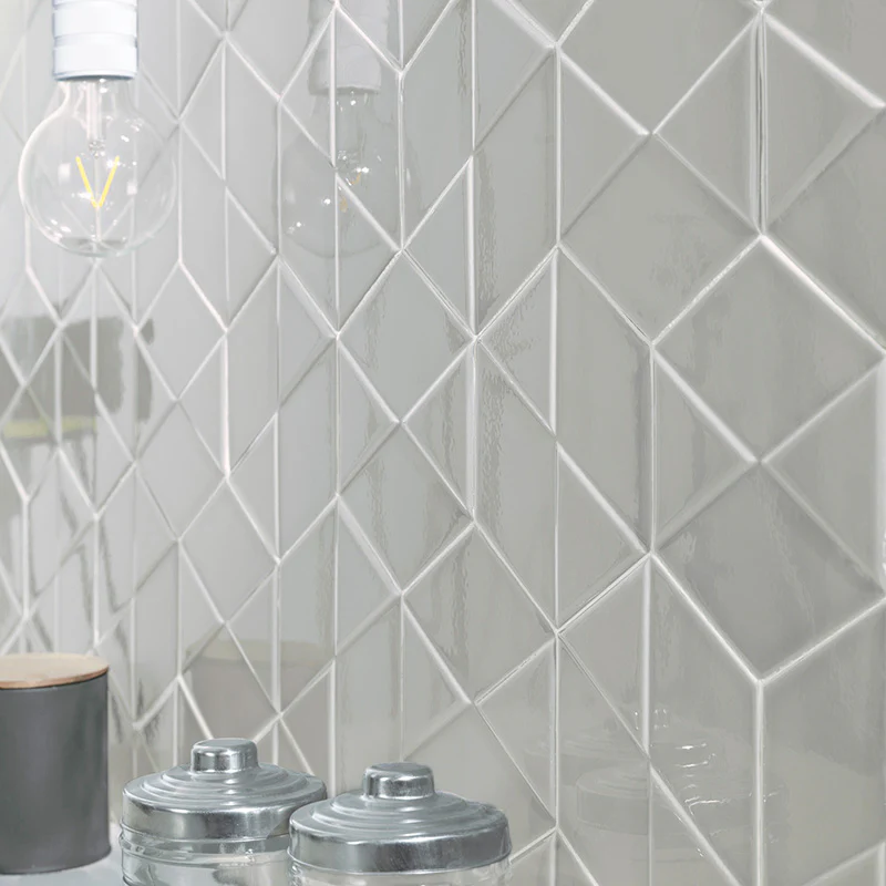 Outfit Hexagon Smoke – Rivestimento Esagonale Tridimensionale Lucido 15x18