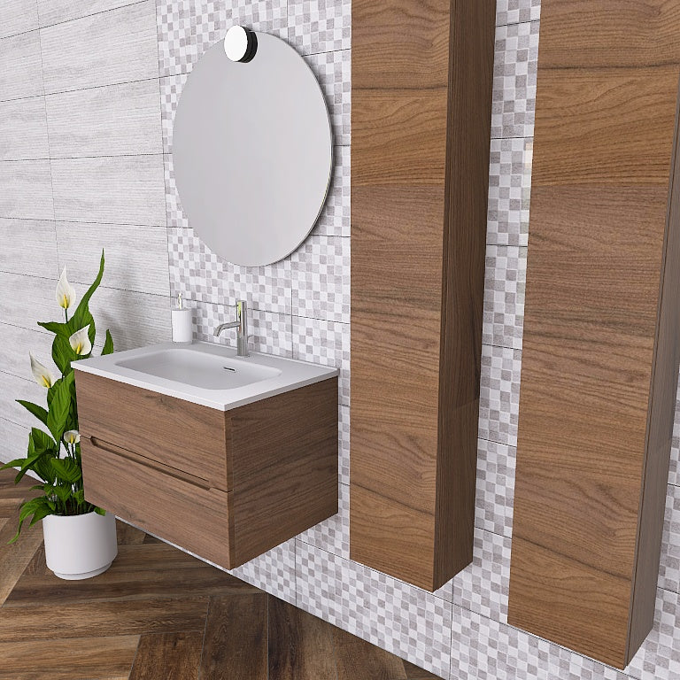 Pandora 03 - Mobile da Bagno Sospeso completo di colonne - Image 10