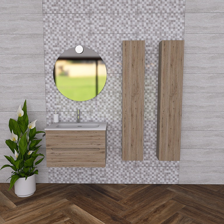 Pandora 03 - Mobile da Bagno Sospeso completo di colonne - Image 15