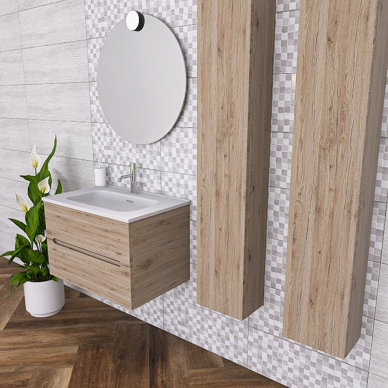 Pandora 03 - Mobile da Bagno Sospeso completo di colonne - Image 16