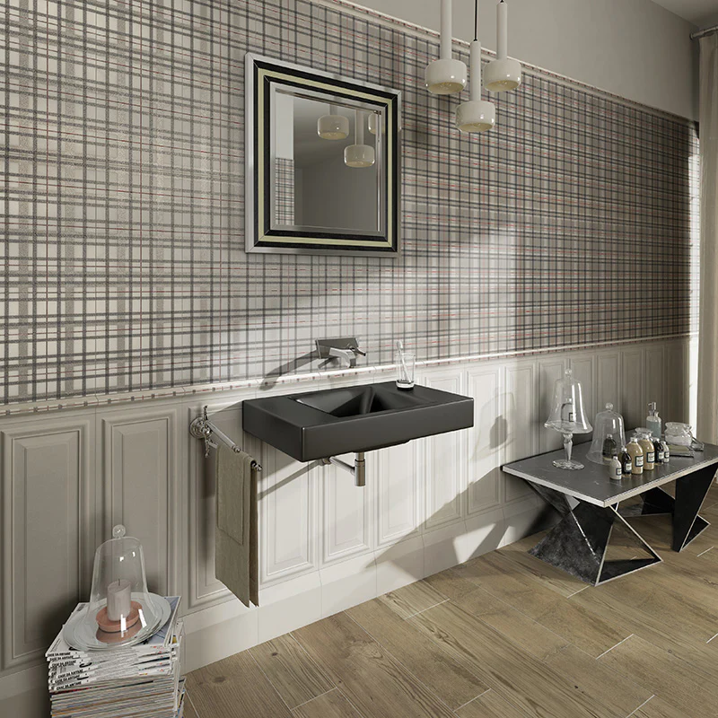 Park Avenue Ivory - Rivestimento Effetto Boiserie 24x72