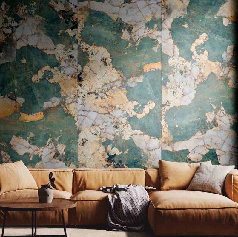 Patagonia Emerald Lux - Gres Porcellanato Effetto Marmo lucido 60x120