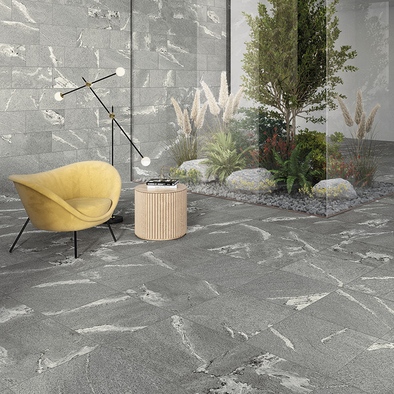 Percorsi Frame Gneiss Grey R10 - Gres Porcellanato effetto pietra 60x60 Rettificato