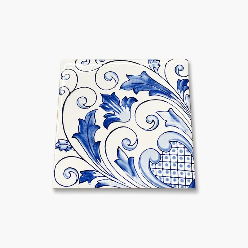 Amalfi Mix Cielo - Gres Porcellanato Maioliche Blu Decorate Miste 15x15 Stile Vietri - Image 3