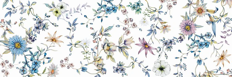Botanical Romantic - Rivestimento Effetto Carta da Parati - Image 4