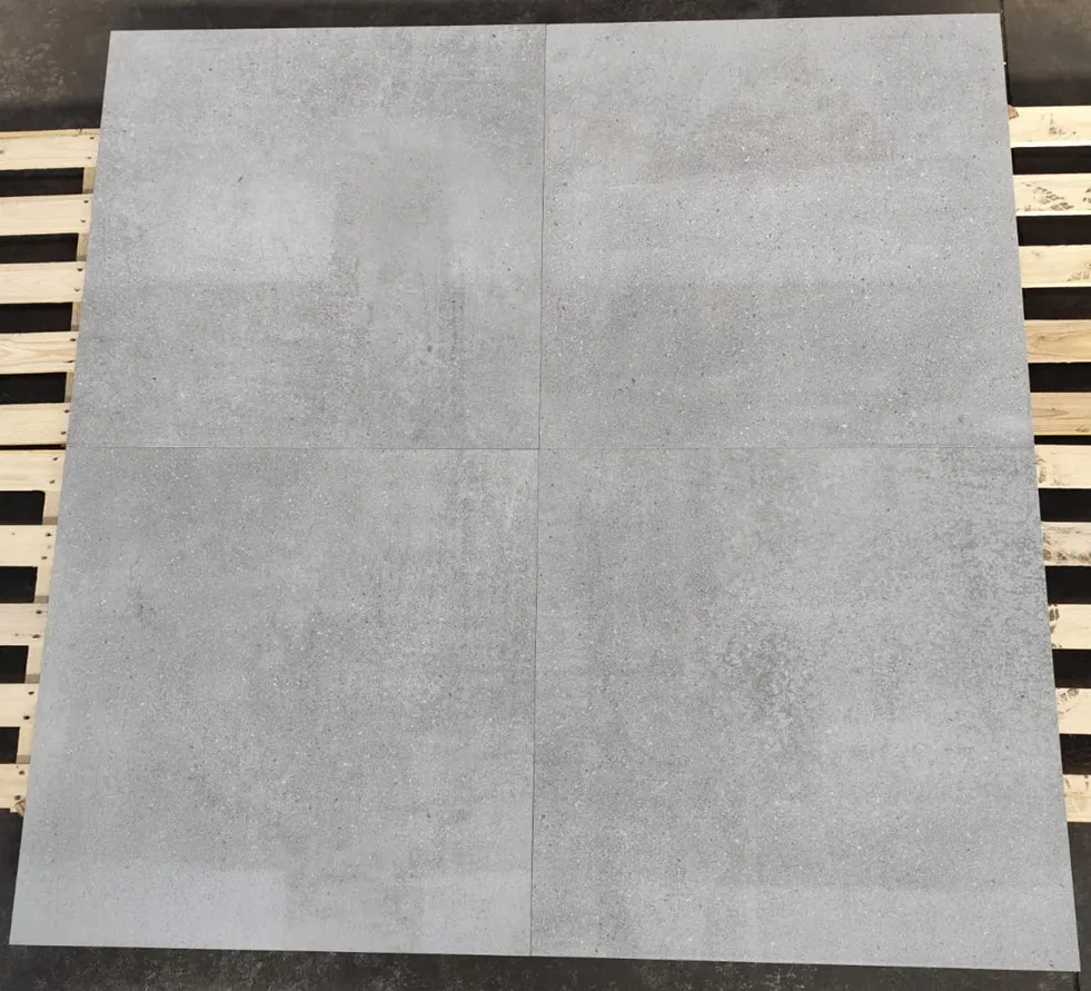 Stock Piastrelle Effetto Cemento Grigio Lappato - Gres Porcellanato semilucido 80x80 SCONTATO - Image 3