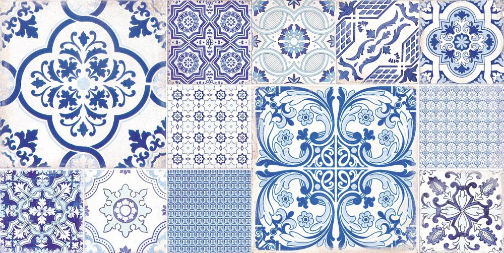 Vietri Maioliche Paestum Blu - Gres Porcellanato Decoro Maiolica 30x60 Stile Mediterraneo - Image 10