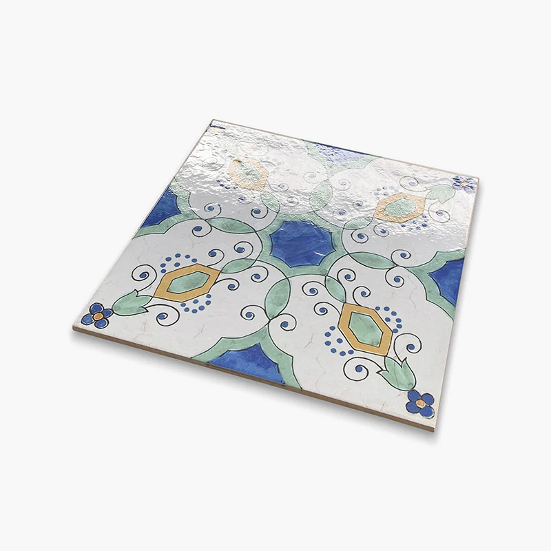 Vietri Maiolica Minori - Gres Porcellanato Decoro Maiolica 34x34 Stile Mediterraneo - Image 4