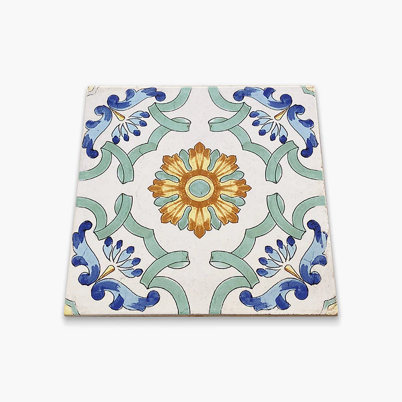 Vietri Maiolica Praiano - Gres Porcellanato Decoro Maiolica 34x34 Stile Mediterraneo - Image 3