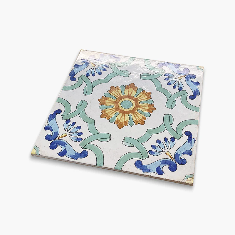 Vietri Maiolica Praiano - Gres Porcellanato Decoro Maiolica 34x34 Stile Mediterraneo - Image 4