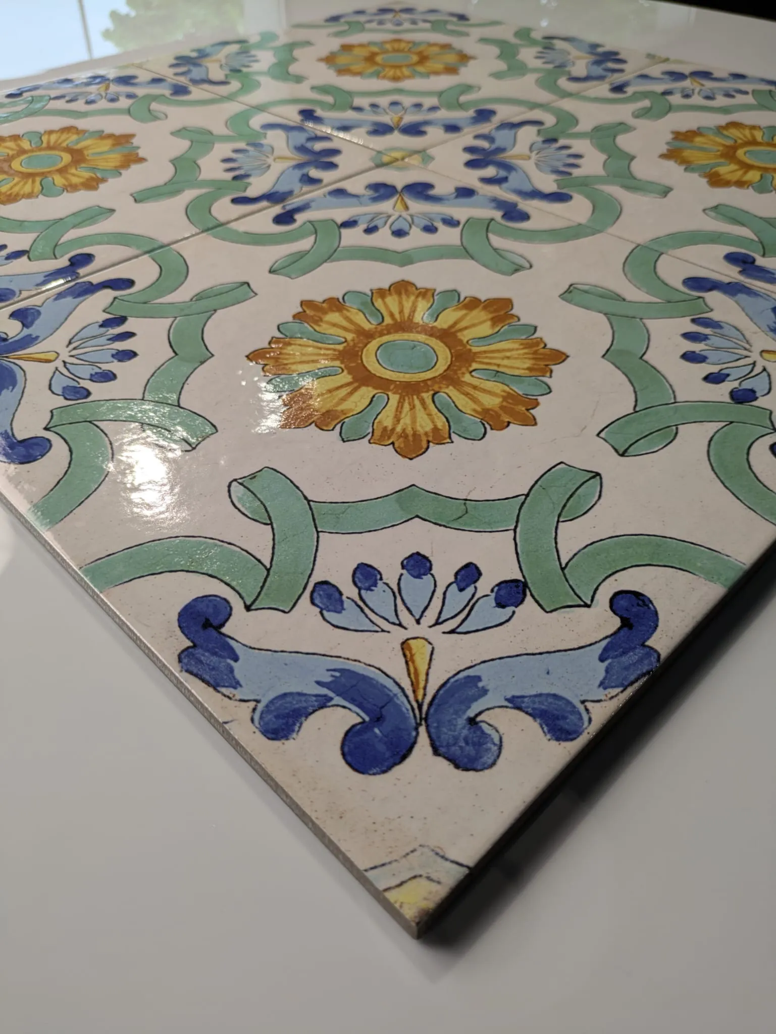 Vietri Maiolica Praiano - Gres Porcellanato Decoro Maiolica 34x34 Stile Mediterraneo - Image 6