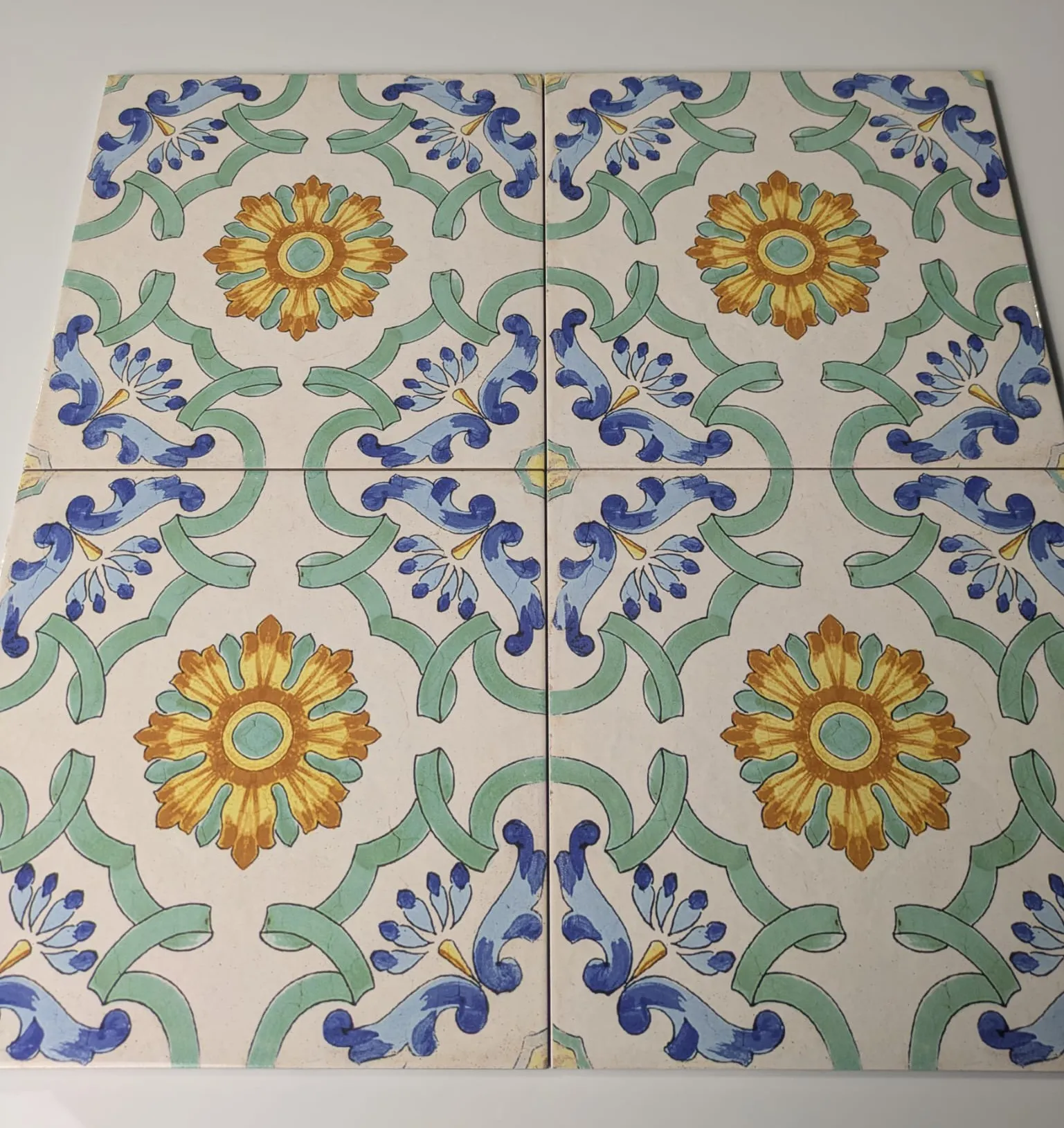 Vietri Maiolica Praiano - Gres Porcellanato Decoro Maiolica 34x34 Stile Mediterraneo - Image 7