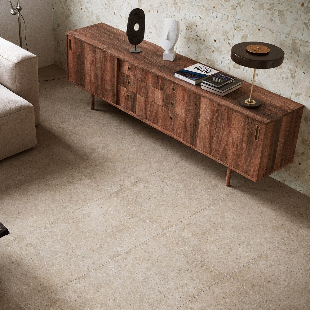 Brera Sabbia - Gres Porcellanato Effetto Cemento 60x120 Rettificato