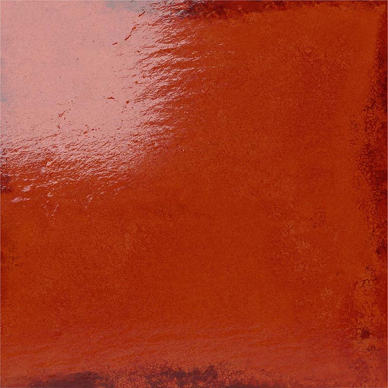Vietri Rosso - Gres Porcellanato Tinta Unita Vintage 22x22 Lucido - Image 4