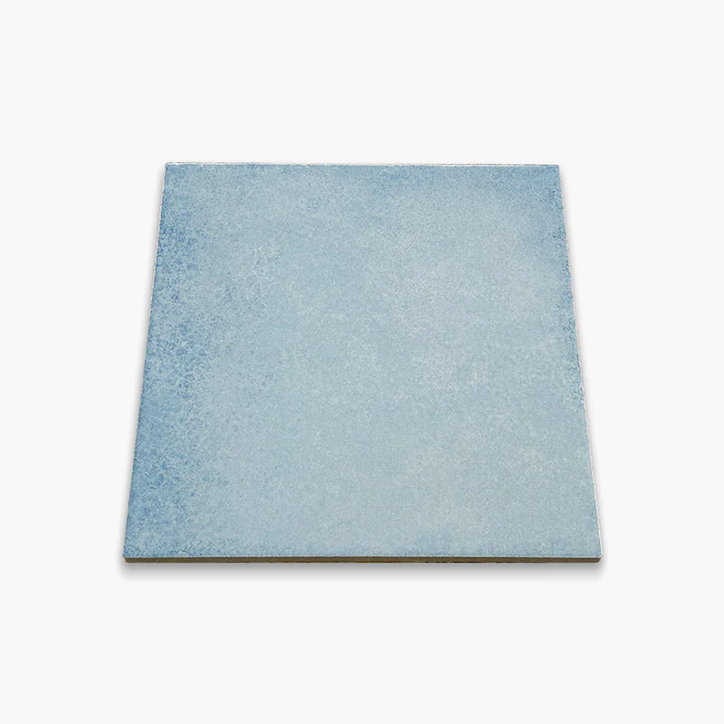 Vietri Azzurro - Gres Porcellanato Tinta Unita Vintage 34x34 Lucido