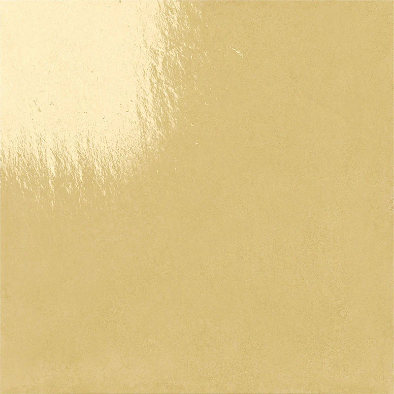 Vietri Giallo - Gres Porcellanato Tinta Unita Vintage 34x34 Lucido - Image 3