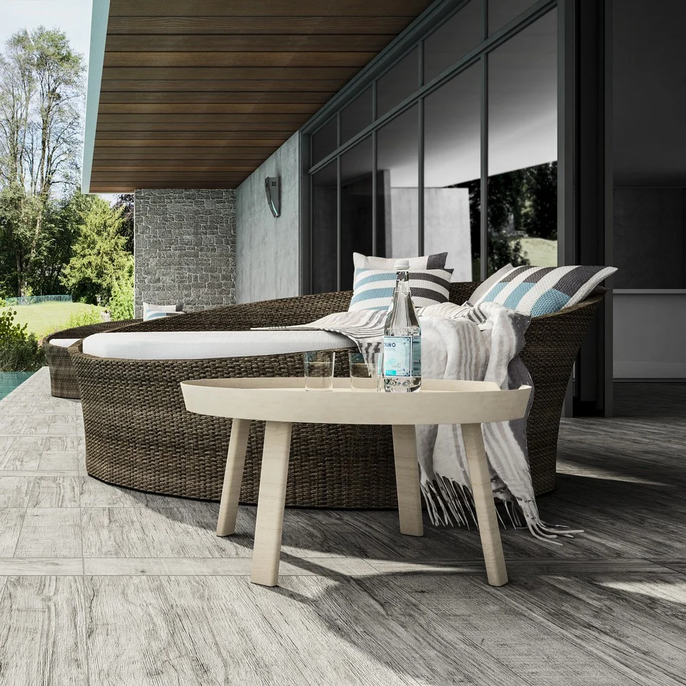 Out & In Grey Kane R11 - Gres Porcellanato Effetto Legno 15x60 Rustico