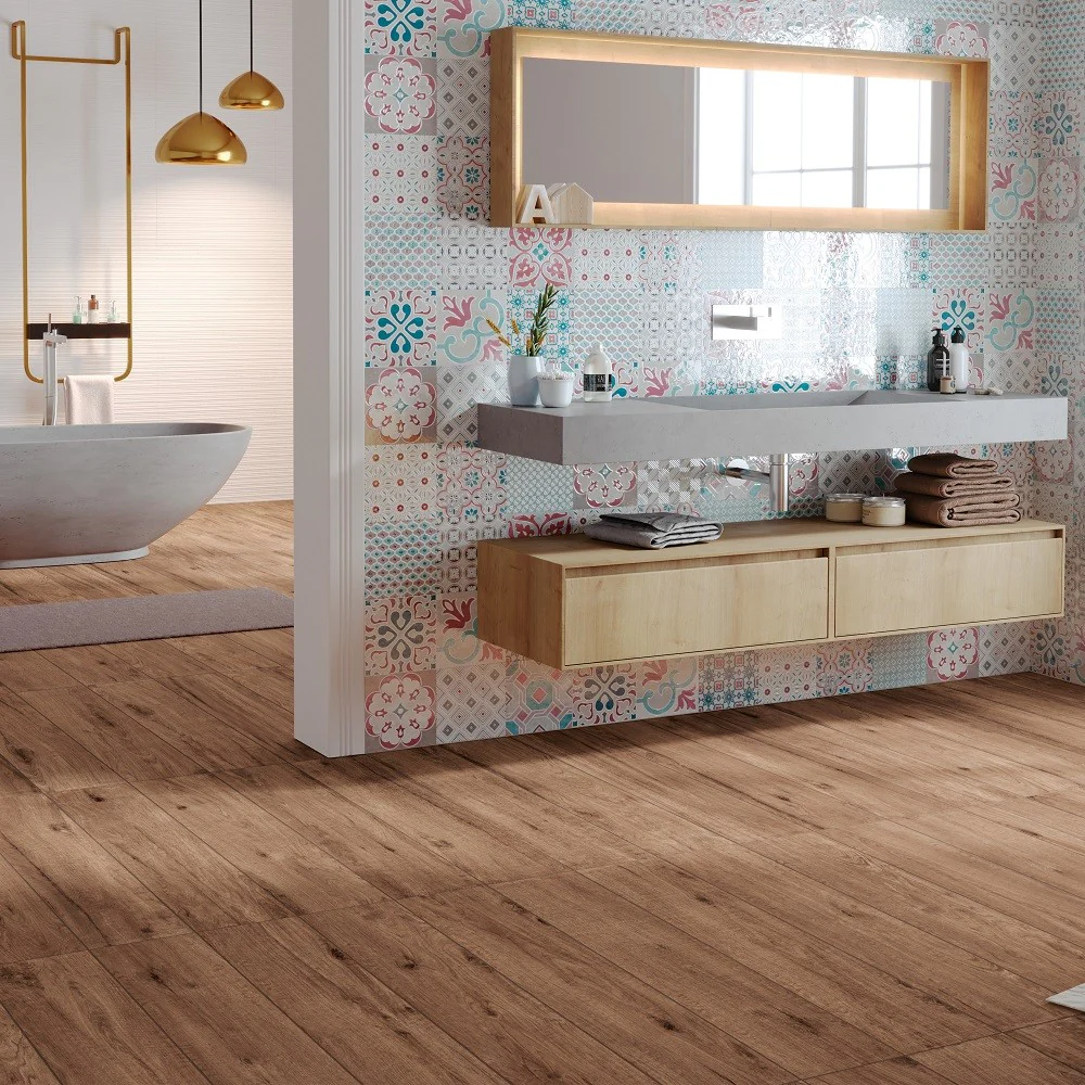 Nwood Cherry - Gres Porcellanato Effetto Legno 20x120 Rettificato - Image 3