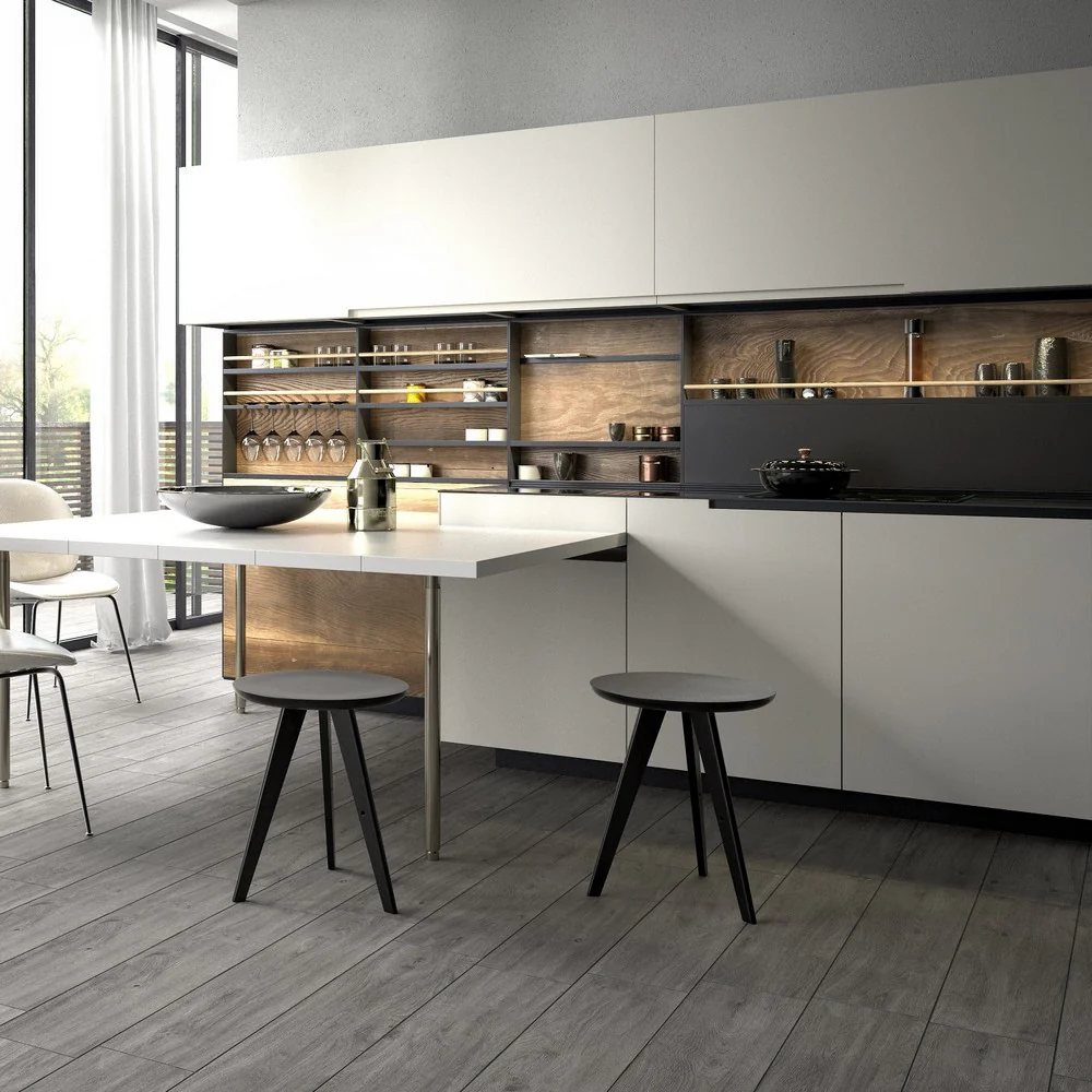 Oak Dark - Gres Porcellanato Effetto Legno 30x120 Rettificato