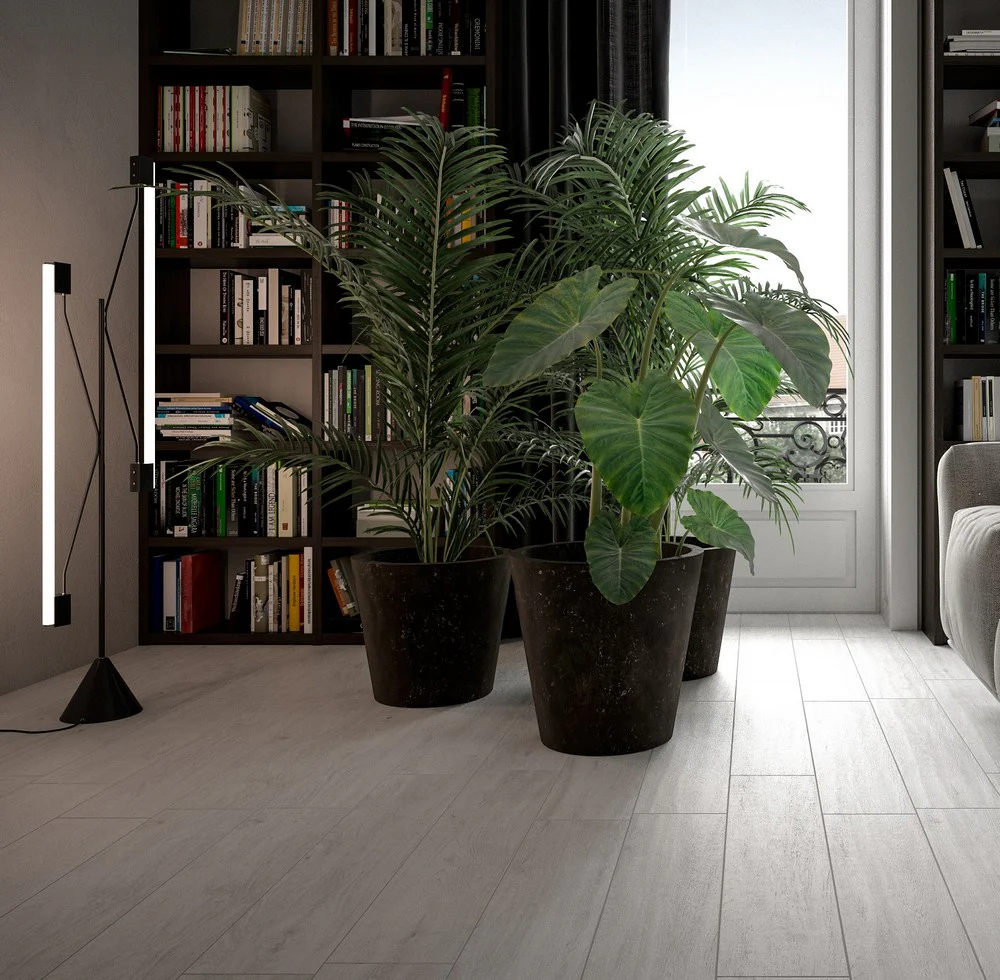 Oak White - Gres Porcellanato Effetto Legno 30x120 Rettificato