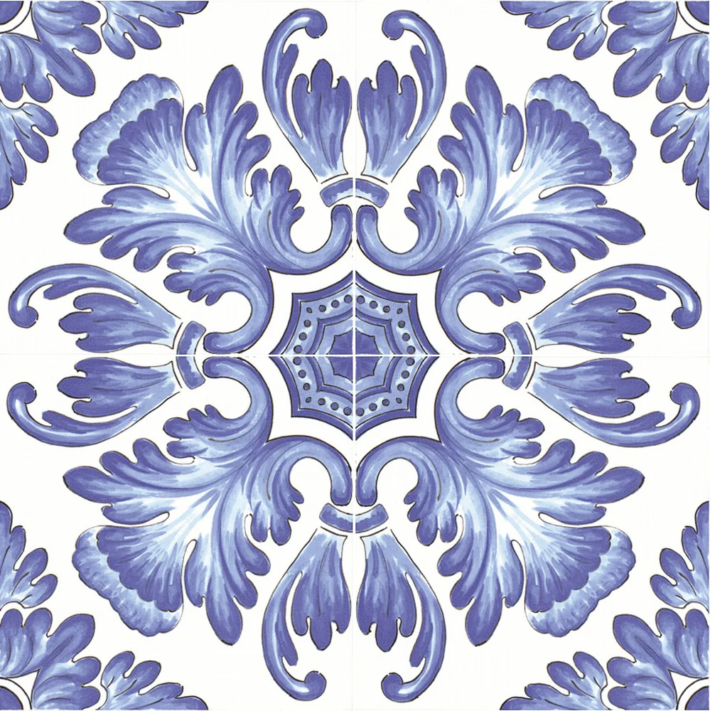 Cotto Mediterraneo Maronti - Gres Porcellanato Decoro Colorato 22x22 Stile Vietri - Image 5