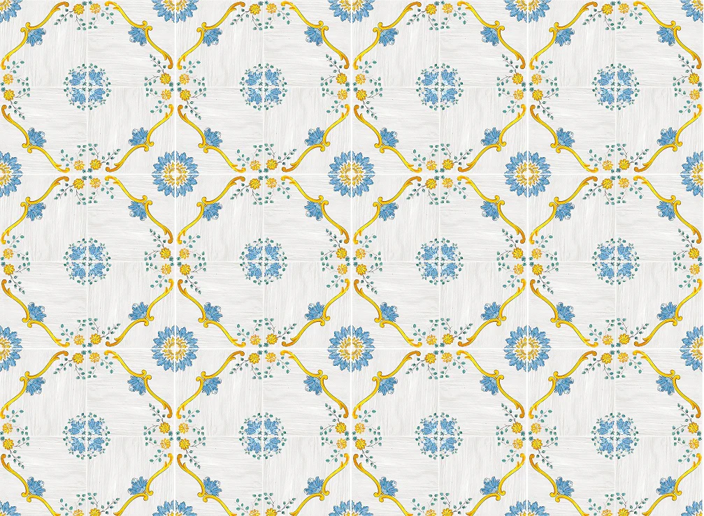 Cotto Mediterraneo Nerano - Gres Porcellanato Decoro Colorato 22x22 Stile Vietri - Image 6
