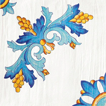 Cotto Mediterraneo Ischitella - Gres Porcellanato Decoro Colorato 34x34 Stile Vietri - Image 6