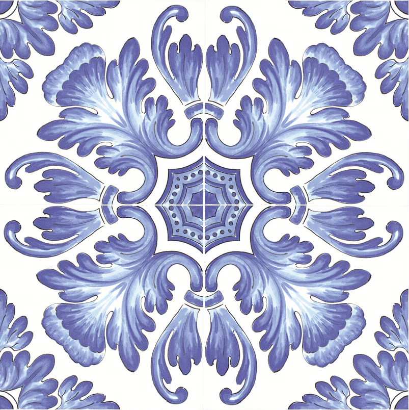 Cotto Mediterraneo Maronti - Gres Porcellanato Decoro Colorato 34x34 Stile Vietri - Image 5