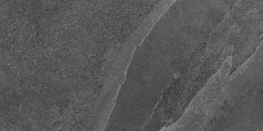 Pietra Ligure Antracite - Pavimento in Gres Porcellanato Effetto Pietra 30x60