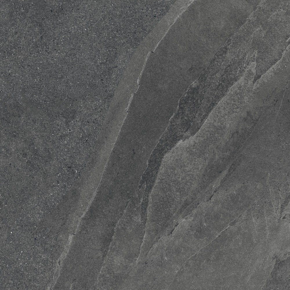 Pietra Ligure Antracite - Pavimento in Gres Porcellanato Effetto Pietra 90x90