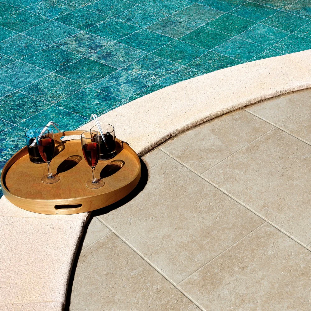 Cantal Beige Modulare - Pavimento Multiformato in Gres Porcellanato Effetto Pietra