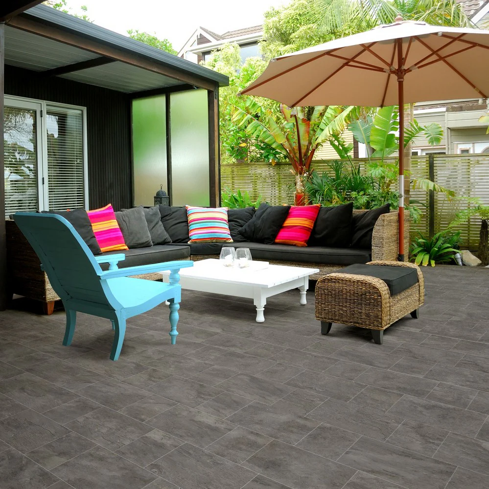 Rocks Grigio R11 - Gres Porcellanato Effetto Pietra per Esterno 30x60