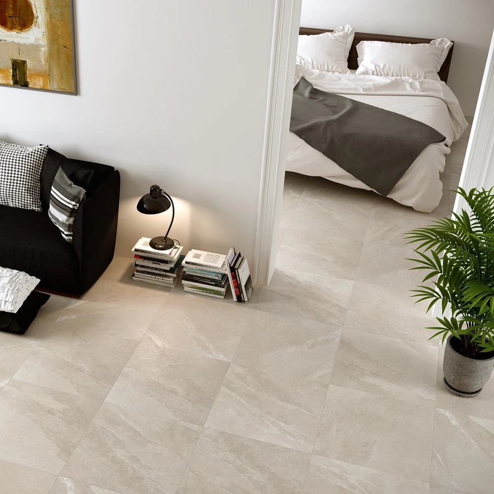 Pietra Ligure Sabbia - Pavimento in Gres Porcellanato Effetto Pietra 60x60