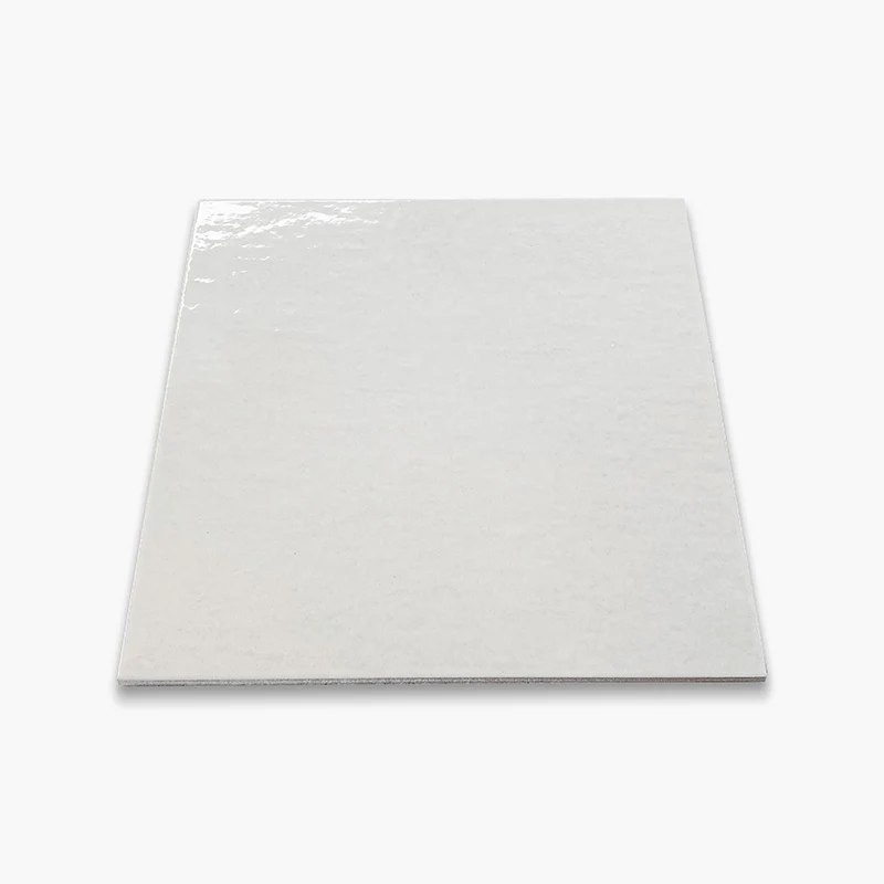Palinuro Bianco - Gres Porcellanato Tinta Unita Bianco 34x34 Lucido - Image 2