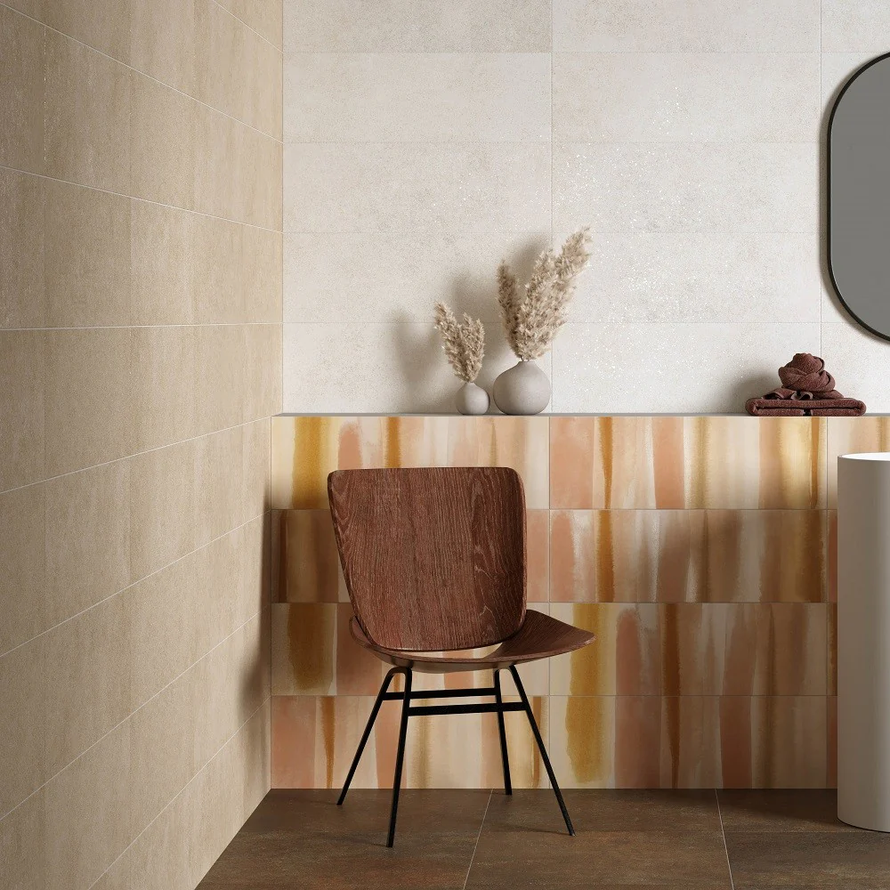 Materia Wall Nuance Warm - Rivestimento Decorativo Effetto Carta da Parati 25x75 - Image 6