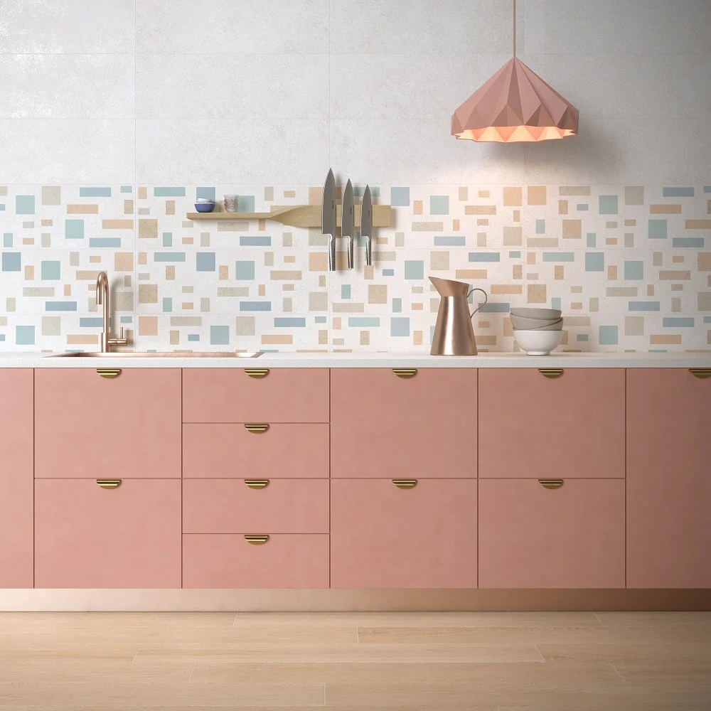 Materia Wall Shapes - Rivestimento Decorativo Effetto Carta da Parati 25x75