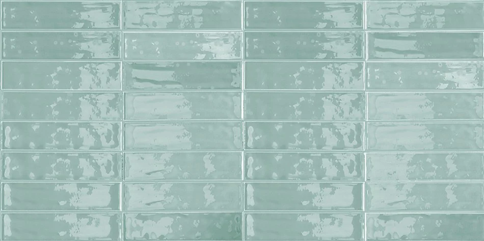 Oceani Acqua Glossy - Gres Porcellanato Effetto Mattoncino Lucido 6x25 - Image 5