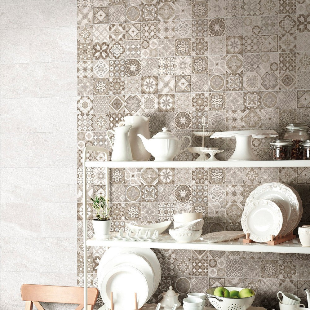Polis Athena Sabbia - Rivestimento Effetto Cementina 20x50