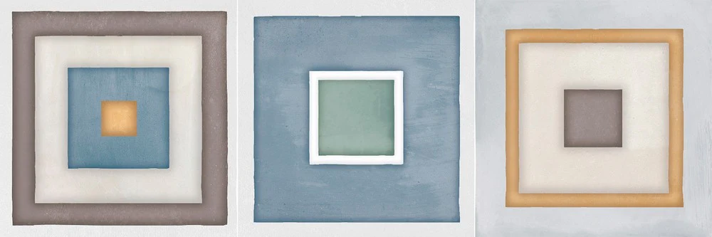 Nuance Image - Rivestimento Bagno Decoro Geometrico Colorato 25x75 - Image 3