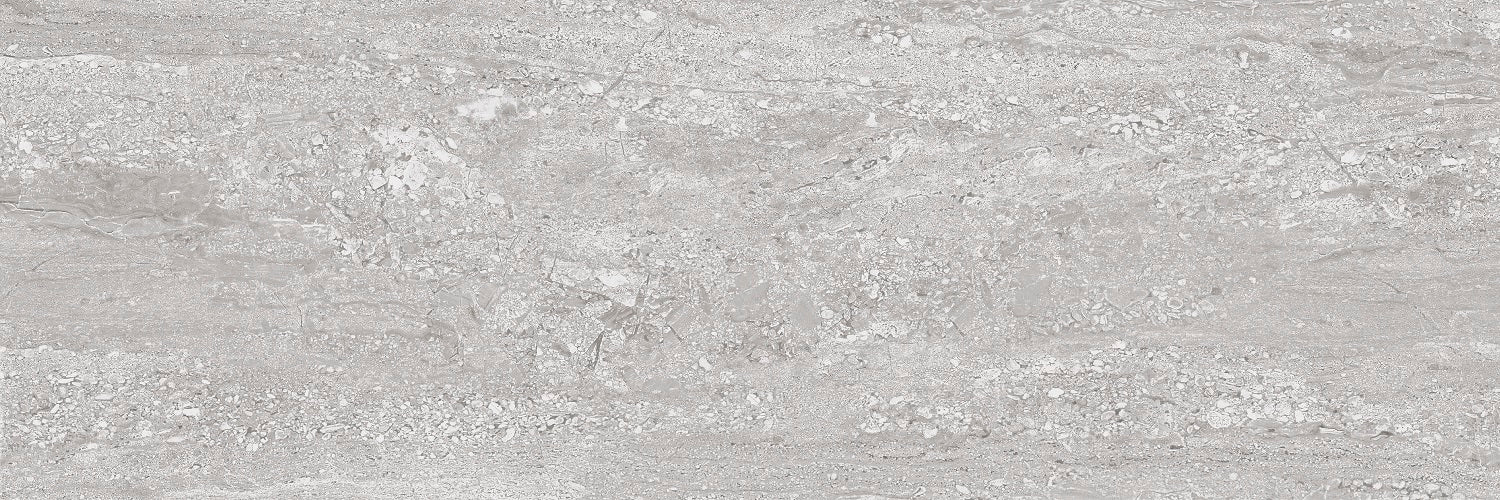 Marvel Grigio Scuro - Rivestimento Bagno Effetto Pietra Travertino Opaco 20x60