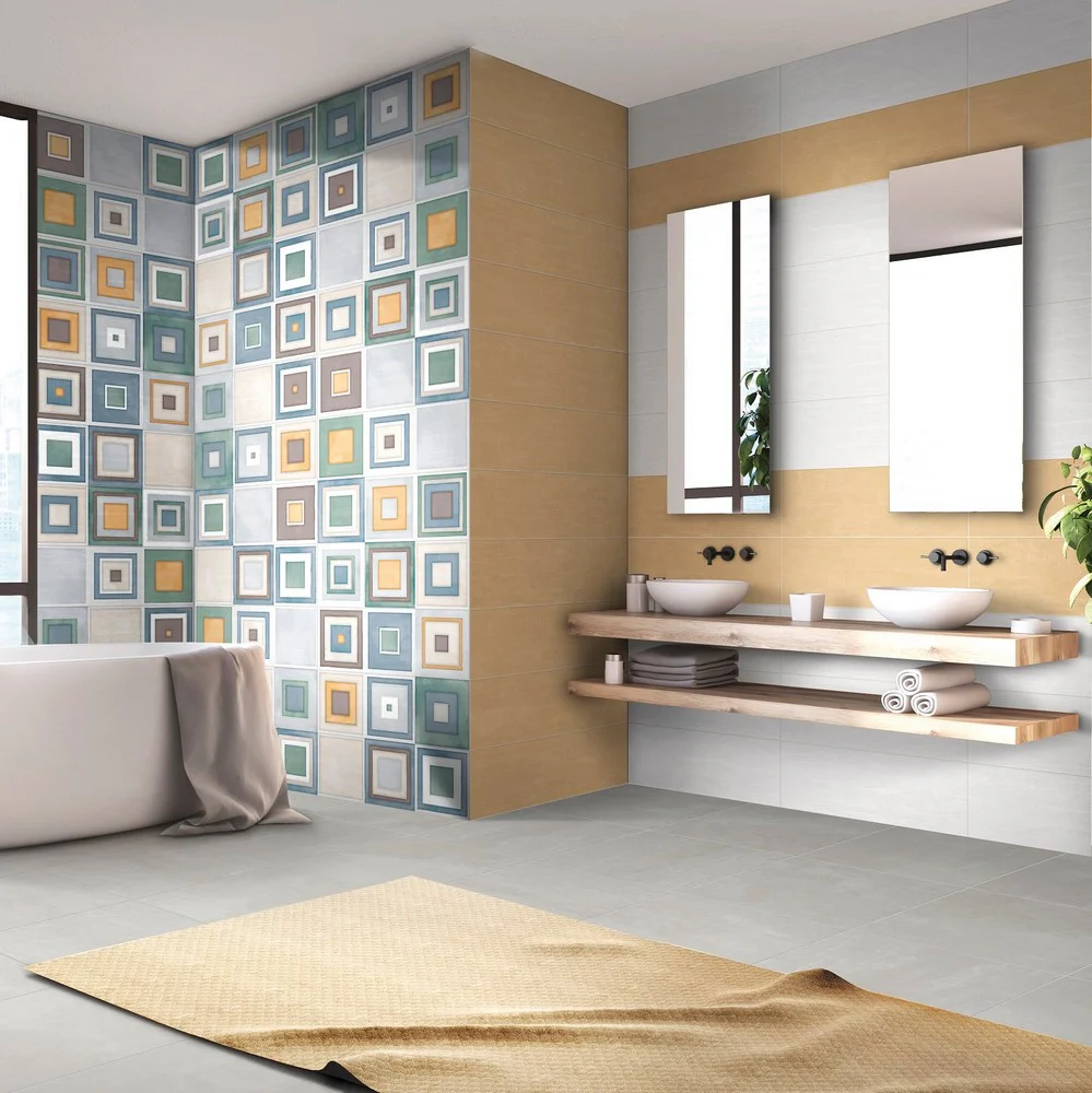 Nuance Cotto - Rivestimento Bagno Tinta Unita Terracotta 25x75