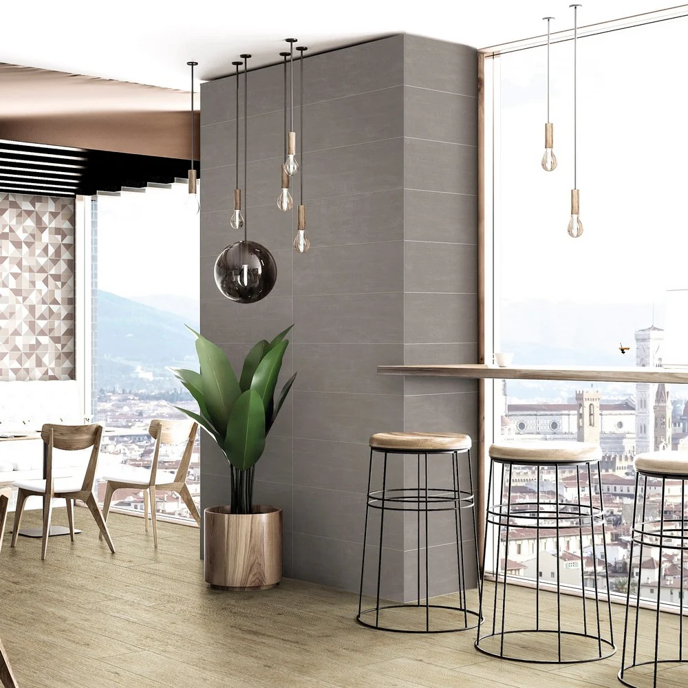 Nuance Terra - Rivestimento Bagno Tinta Unita Kaki 25x75