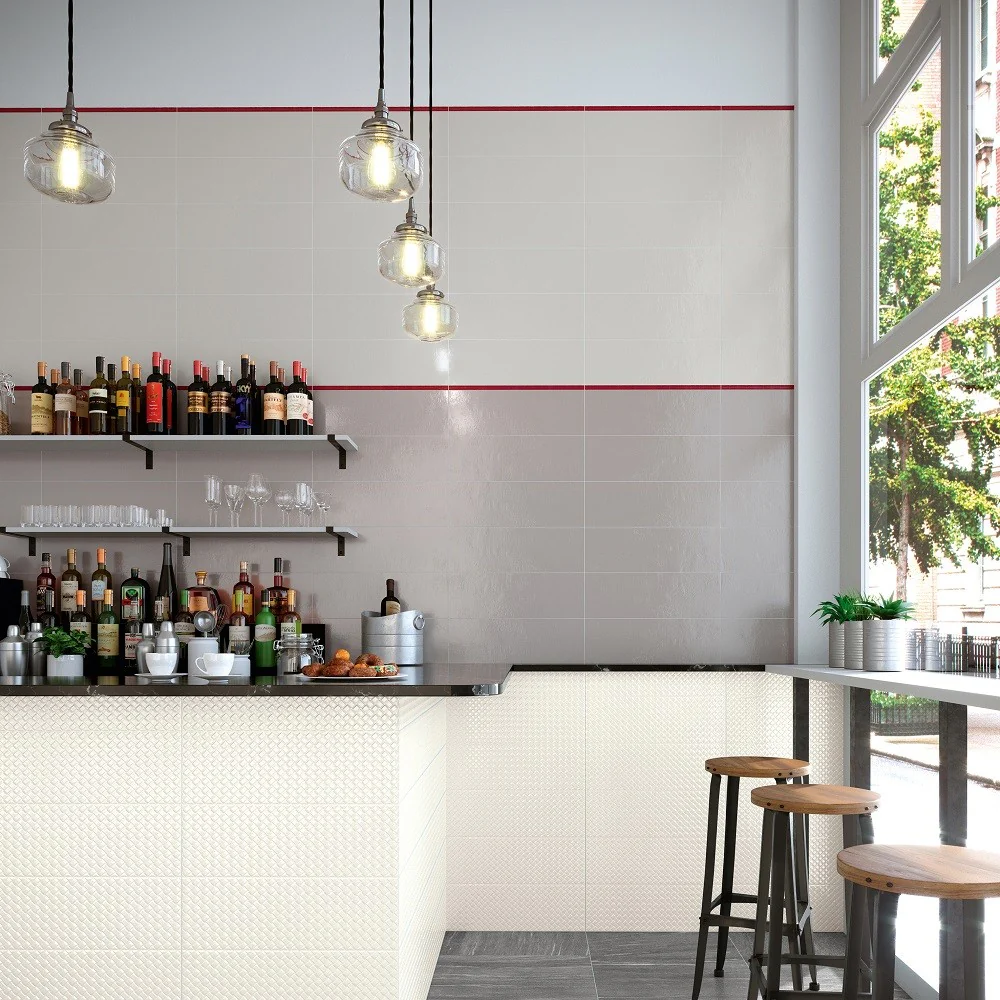Smart Polvere Lux - Rivestimento Tinta Unita Lucido 20x60