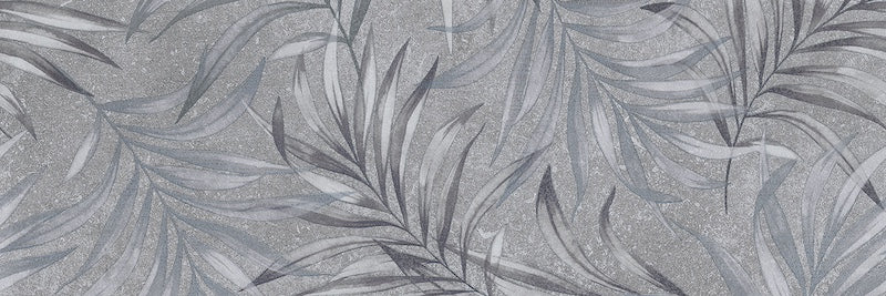 Pietra di Luna Foglie Antracite - Rivestimento Effetto Carta da Parati 25x75 - Image 2