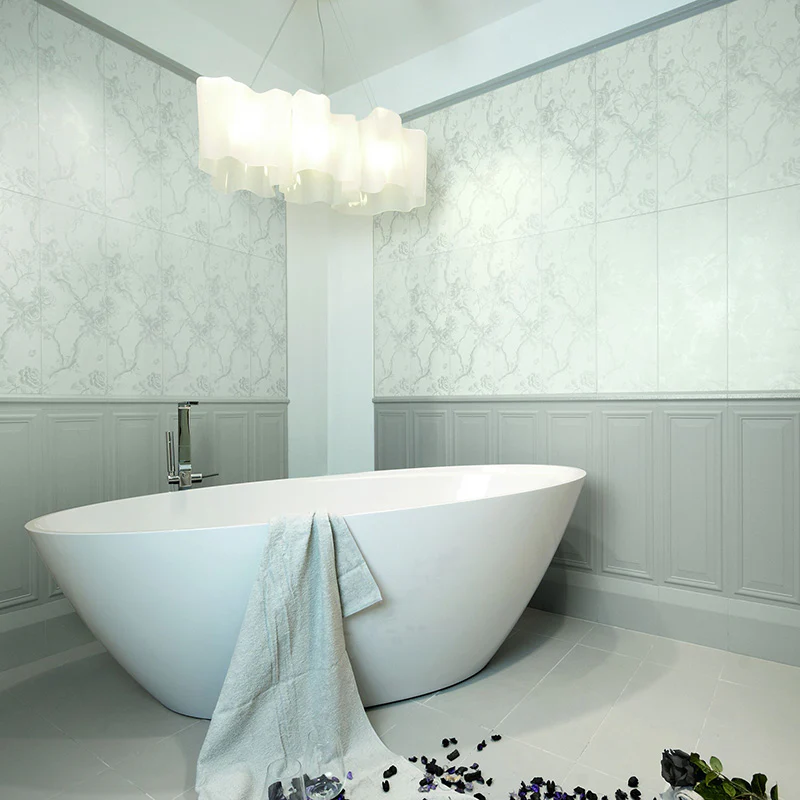 Roi Soleil Pearl - Decoro Floreale Opaco 24x72