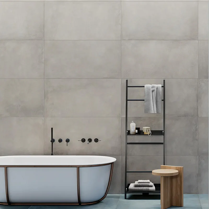 Plate Silver R9 - Gres Porcellanato effetto metallo 60x120 Rettificato