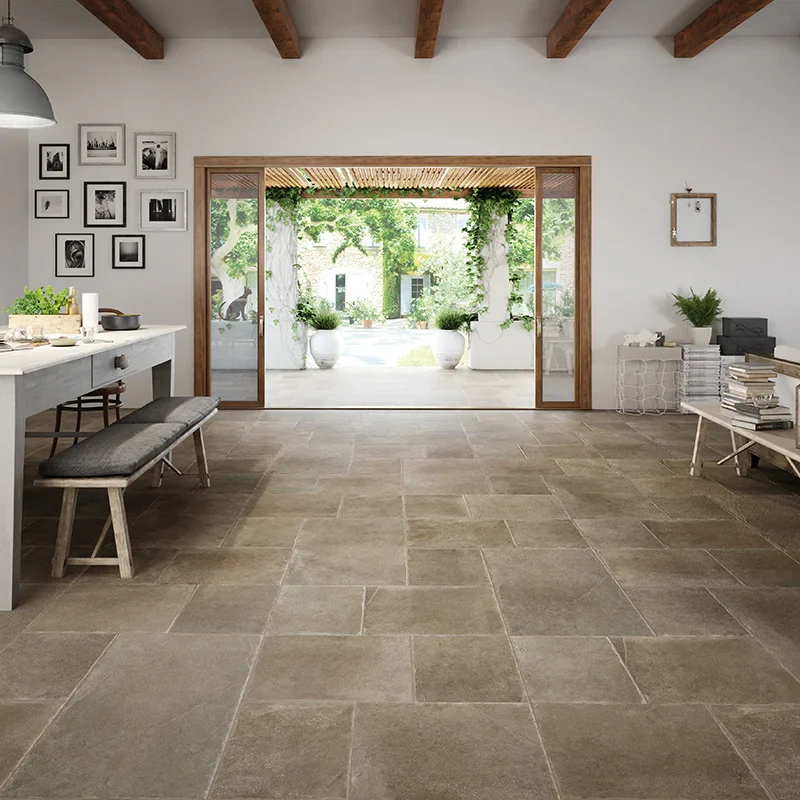 Proxi Bruno - Gres Porcellanato Effetto Pietra Rustica 48x96