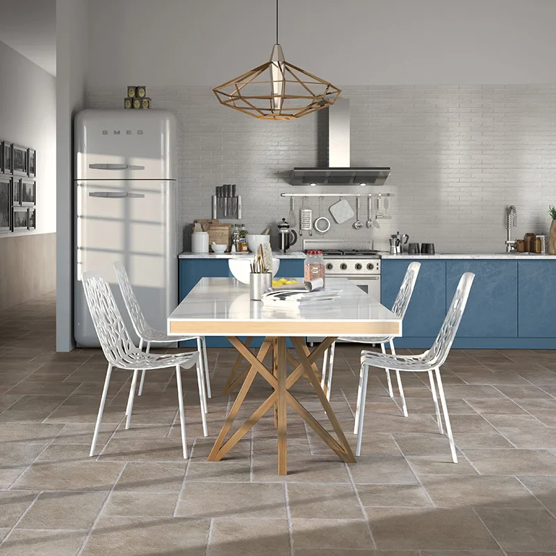 Proxi Tortora - Gres Porcellanato Effetto Pietra Rustica 48x96