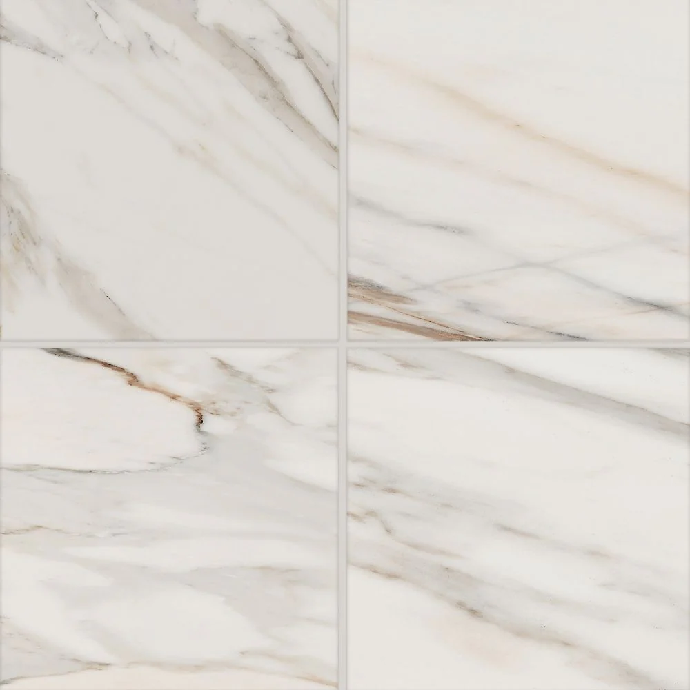 Puro Calacatta 25x25 - Gres Effetto Marmo opaco - Image 2